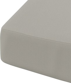vidaXL Μαξιλάρι 1 Τεμαχίου SOEST 100% Πολυεστέρας Γκρι 40 x 40 x 7 cm
