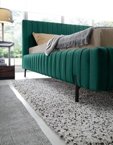 Επενδυμένο κρεβάτι Prallo-Prasino-160 x 200