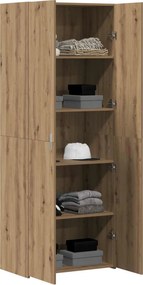 vidaXL Highboard Artisan Oak 70 x 42,5 x 185 εκ