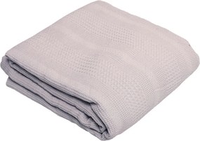 Κουβέρτα Πικέ King Size (260x240) Viopros Αλέξα Γκρι