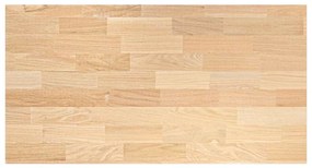 vidaXL πάγκος εργασίας κουζίνας 120x63,5x2,7 εκ. στερεό δρυς ορθογώνιο