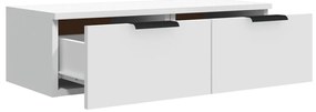 vidaXL Ντουλάπι Τοίχου Λευκό 68 x 30 x 20 εκ. από Επεξεργασμένο Ξύλο
