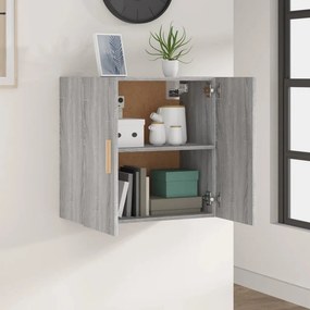 vidaXL Ντουλάπι Τοίχου Γκρι Sonoma 60x30x60 εκ. Επεξεργασμένο Ξύλο