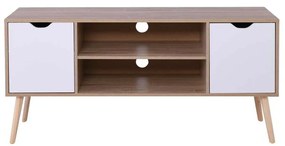 Έπιπλο TV ALINA 120x38x58cm Sonoma/Άσπρο