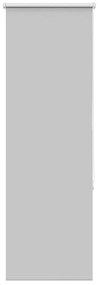 vidaXL Roller Blind Blackout ανοιχτό γκρι 50x150 cm Πλάτος υφάσματος