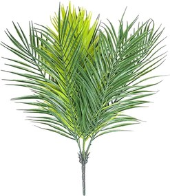 Τεχνητό μπουκέτο από φοινικόδεντρο areca με 9 κλαδιά Πράσινο