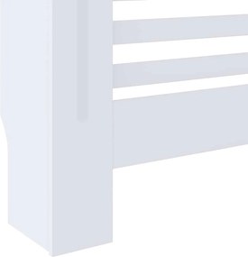 vidaXL Κάλυμμα Καλοριφέρ Λευκό 78 εκ. από MDF