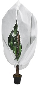 vidaXL Κάλυμμα Φυτών Αντιπαγετικό με Φερμουάρ 70 γρ./μ² 2,36 x 2 μ.