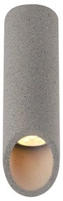 Φωτιστικό Οροφής - Σποτ MK151S24B 1ΧGU10 D7XH24 Black Aca Decor Cement