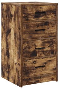 vidaXL Σιρταριέρα Καπνιστού Δρυ 40x41x75 εκ. Σχηματισμένου Ξύλου