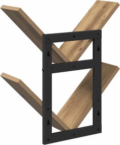 vidaXL Ράφι Τοίχου 2 pcs Artisan Δρυς 43 x 15 x 47 εκ