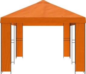vidaXL Κήπος Γκαζebo 6 x 3 m Πορτοκαλί Πολυεστέρας και Χάλυβας 190