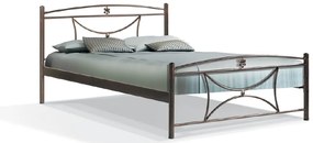 Κρεβάτι Μαργαρίτα  για στρώμα 130χ190 ημίδιπλο με επιλογή χρώματος