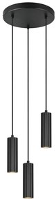 Φωτιστικό Κρεμαστό Trio Lighting SOKA 367730332 Μαύρο Ματ (Black Mat)