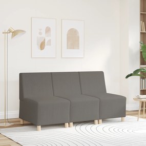 vidaXL Καθίσμα Σαλονιού Ανοιχτό γκρι 55 x 74 x 82 εκ. Βελούδο