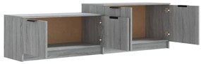 vidaXL Έπιπλο Τηλεόρασης Γκρι Sonoma 158,5x36x45εκ. Επεξεργασμένο Ξύλο