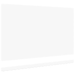 vidaXL Ύφασμα αντικατάστασης τέντας Λευκό 500 x 350 εκ Καραβόπανο