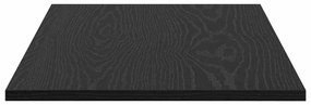 vidaXL Ράφι Βιβλίων 4 pcs Μαύρο 80 x 40 x 1.5 cm Επεξεργασμένο ξύλο