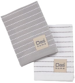 Ποτηρόπανα (Σετ 2τμχ) Das Home Kitchen 0824
