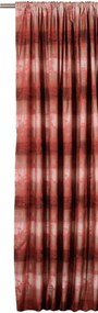 Κουρτίνα με Τρέσα 280x270 Adelle 3 Terracotta Anna Riska