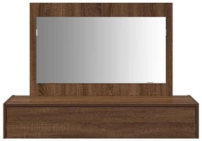vidaXL Τραπέζι περιποίησης Καφέ 100 x 40 x 70 εκ. Επεξεργασμένο ξύλο