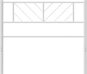 vidaXL Ανταλλακτικό κεφαλάρι Λευκό 90 εκ. Μεταλλικό