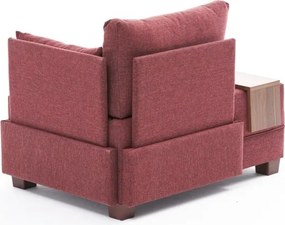 Πολυθρόνα Μπορντό Δεξιά FLY 75x100x80