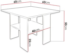 Βοηθητικό τραπεζάκι Milano-Mauro-Fusiko