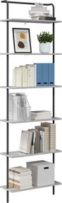 vidaXL Ράφι Βιβλίων 6 επιπέδων 60 x 24 x 203 εκ Επεξεργασμένο ξύλο