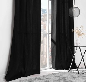 Κουρτίνα Twily Douceur d'intérieur - 135x260cm - Μαύρο