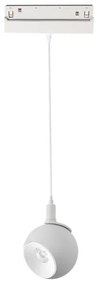 Κρεμαστό Φωτιστικό Ράγας LED IP20 12W 3000K IONAP1230W ACA-IONAP1230W-Λευκό IONAP1230W