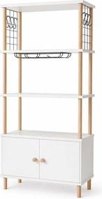 Ντουλάπι Κουζίνας Λευκό MEGRE 60x30x140