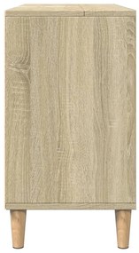 vidaXL Ντουλάπι Μπάνιου Sonoma Δρυς 80 x 33 x 60 εκ. από Επεξεργ. Ξύλο