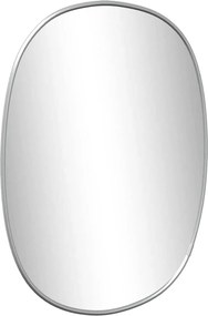 vidaXL Καθρέφτης Τοίχου Ασημί 30x25 εκ.