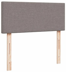 ΟΘΩΜΑΝΙΚΟ ΚΡΕΒΑΤΙ ΜΕ ΣΤΡΩΜΑ TAUPE 120X190 CM ΎΦΑΣΜΑ 3311363