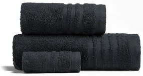 Πετσέτα Χεριών (30x50) Melinen Premio 600gsm Μαύρο