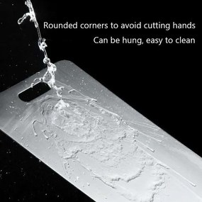 Cutting Board Set (2 Pieces) 2PASCELOB Silver