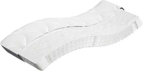 vidaXL Στρώμα με Pocket Springs Medium 90x190 εκ. Μονό