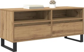 vidaXL Ντουλάπι TV 100 x 34,5 x 44,5 εκ. Artisan Oak