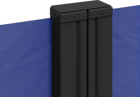 vidaXL Σκίαστρο Πλαϊνό Συρόμενο Μπλε 120 x 1000 εκ.