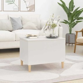 vidaXL Τραπεζάκι Σαλονιού Λευκό 60x44,5x45 εκ. από Επεξεργασμένο Ξύλο