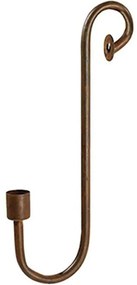 Κηροπήγιο Άγκιστρο 013.775270 28cm Bronze Aluminium