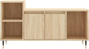 vidaXL Έπιπλο Τηλεόρασης Sonoma Δρυς 100x35x55 εκ. Επεξ. Ξύλο