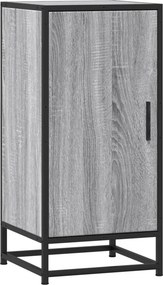 vidaXL Ραφιέρα Γκρι Sonoma 35,5x35x76 εκ. Επεξ. Ξύλο + Μέταλλο