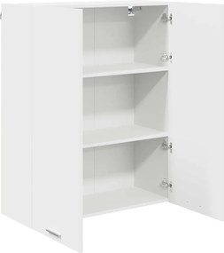 vidaXL Κρεμαστό ντουλάπι Λευκό 80 x 31 x 100 εκ. Επεξεργασμένο Ξύλο