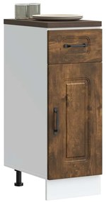 vidaXL ντουλάπι βάσης κουζίνας Kalmar Καπνιστή δρυς Επεξεργασμένο Ξύλο