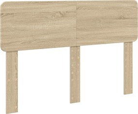 vidaXL Σκελετός Κρεβατιού Sonoma Δρυς 140 x 190 cm