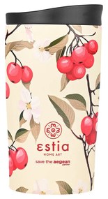 Estia 01-25632 Save the Aegean Θερμος Travel mug 350ml, Sakura Whisper