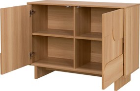 Μπουφές Jenfia pakoworld mdf σε φυσική απόχρωση 101,2x39x75,5εκ