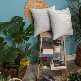 Μαξιλαροθήκη Διακοσμητική Ragusta 04 Grey Teoran 43X43 Cotton-Polyester